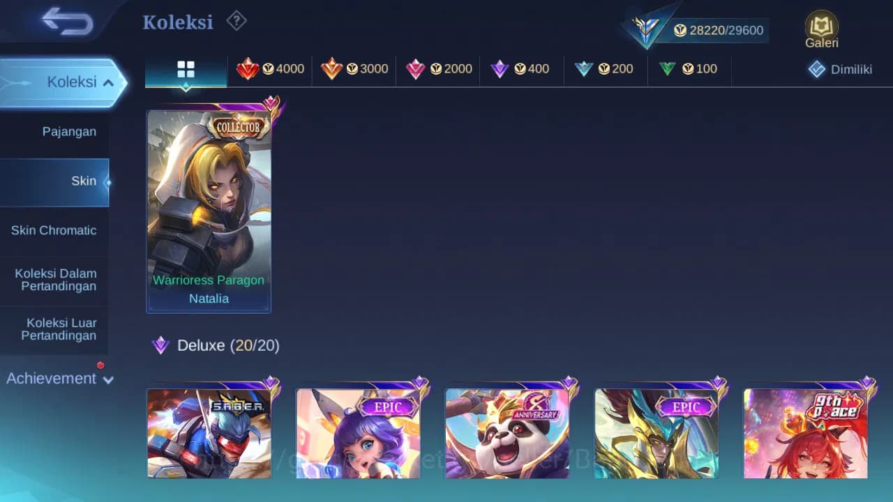 Mobile Legends: Bang Bang Accounts GLOBAL Hero 69 Skin 115 Prime Claude | CC Nata | P image 2