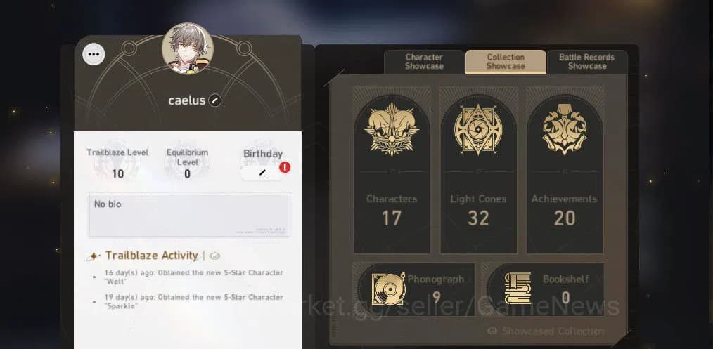 Honkai Star Rail Accounts Asia | TL 10 | Starter | 4 Limited | Sparkle ,The image 3
