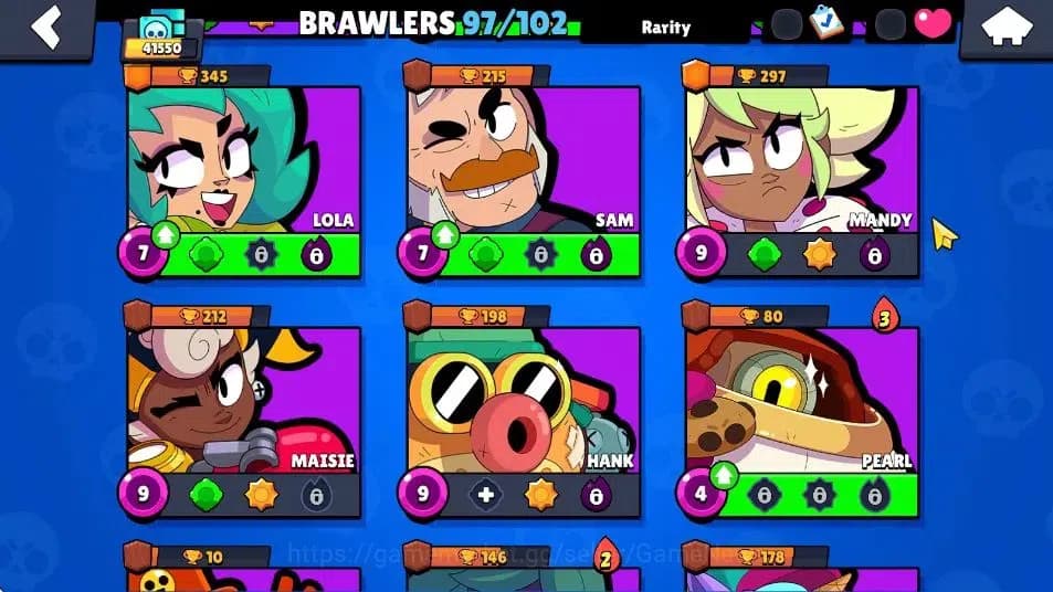 Brawl Stars Accounts 41k Trophy|14K Bling |97 Brawler 22 Max Lv|1 UL Ka image 17