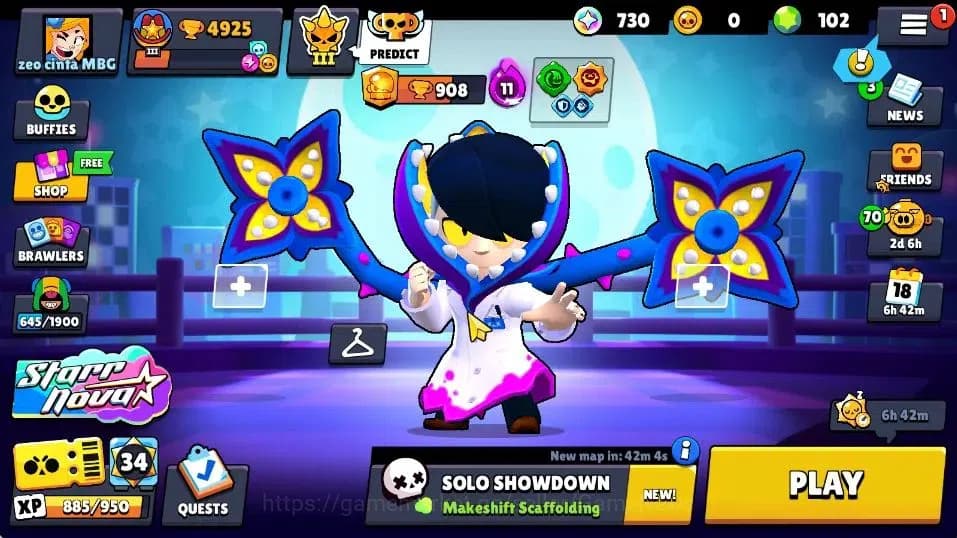 Brawl Stars Accounts 4925 Trophy, 32 Brawlers, 4 Max Lvl | 1 Mythic [Ce image 1