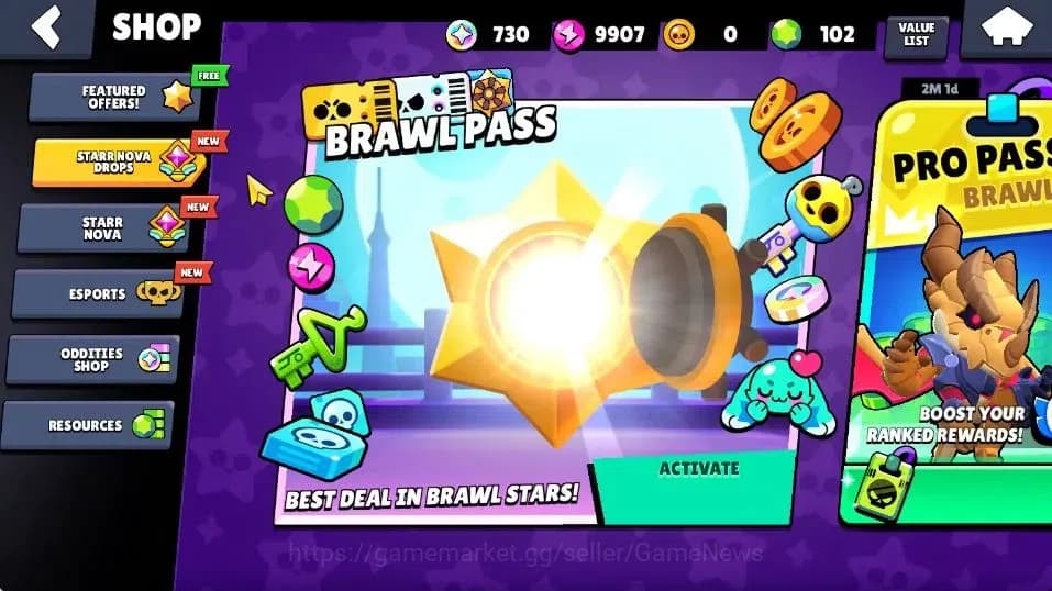 Brawl Stars Accounts 4925 Trophy, 32 Brawlers, 4 Max Lvl | 1 Mythic [Ce image 7