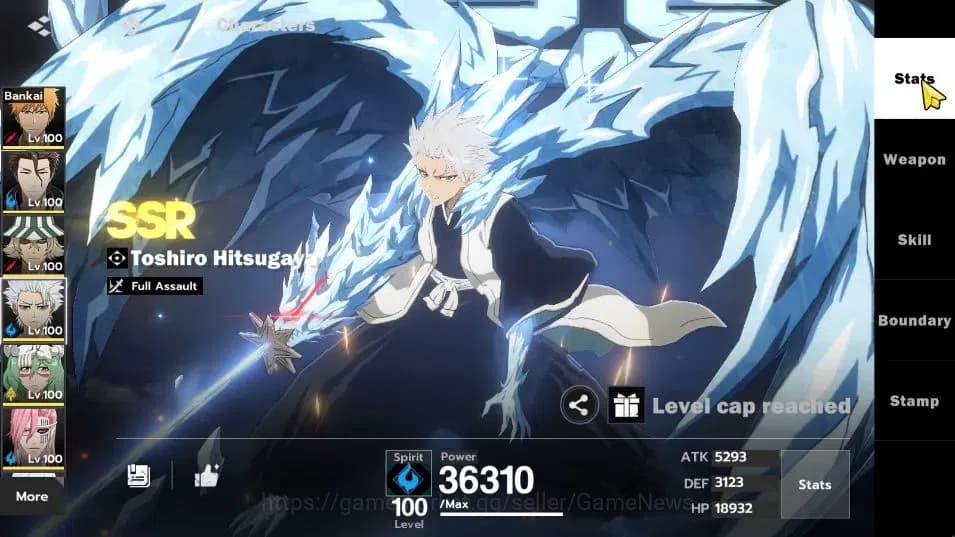 BLEACH: Soul Resonance Accounts NuverseSEA|LV 76|15 SSR [(IchigoB2,AizenB1,Urahara image 15