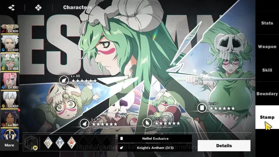 BLEACH: Soul Resonance Accounts NuverseSEA|LV 76|15 SSR [(IchigoB2,AizenB1,Urahara image 19