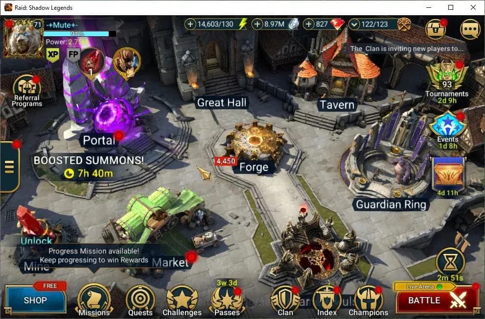 Raid: Shadow Legends Accounts Lv71 2,7M Power|1 Mythic(Lady Mikage)|37 Legend(Ra image 1