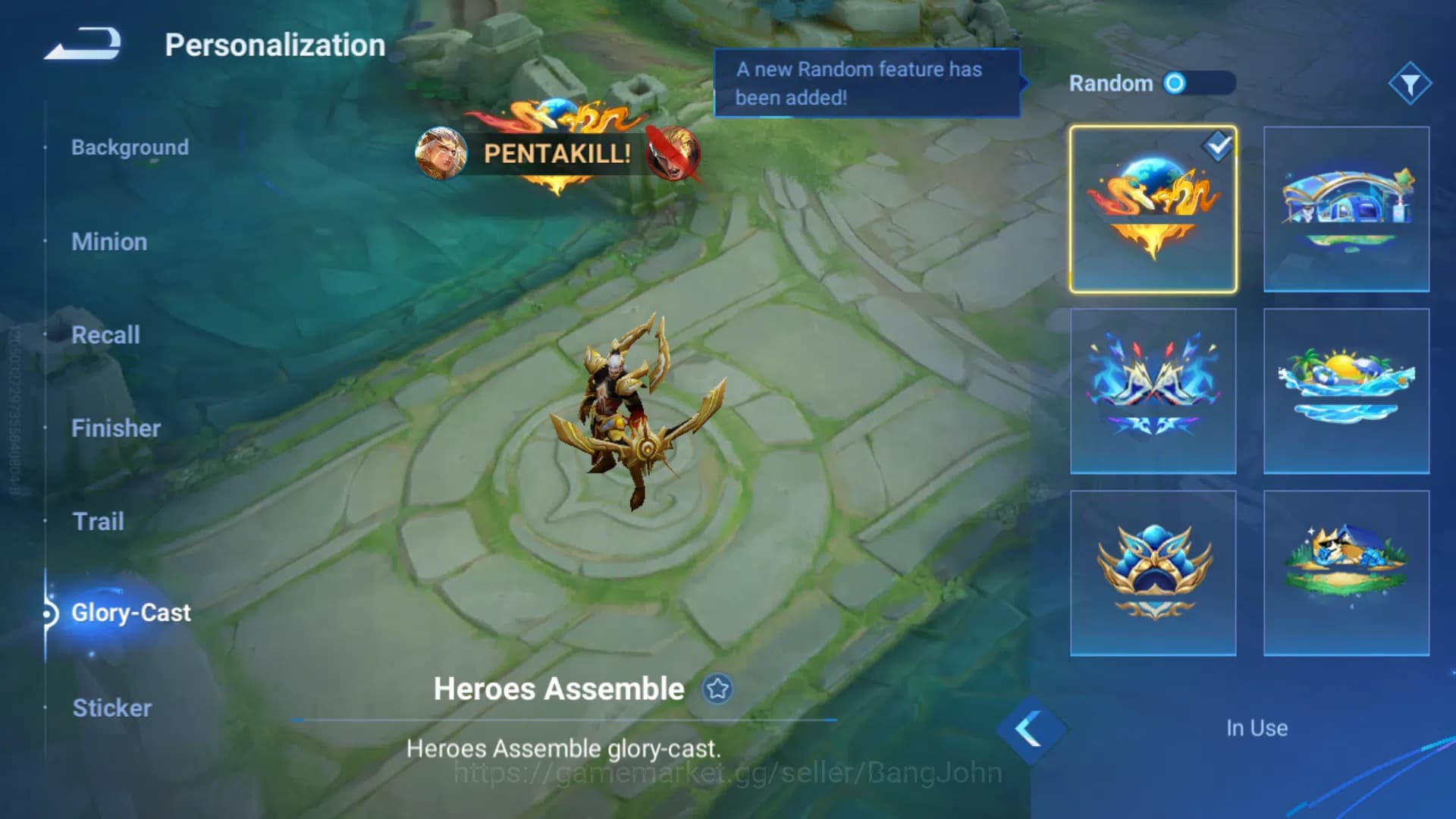Honor of Kings Accounts GLOBAL|Hero 80|Skin 67|2 Legend|LNY2024 Da Qiao|Ch image 12