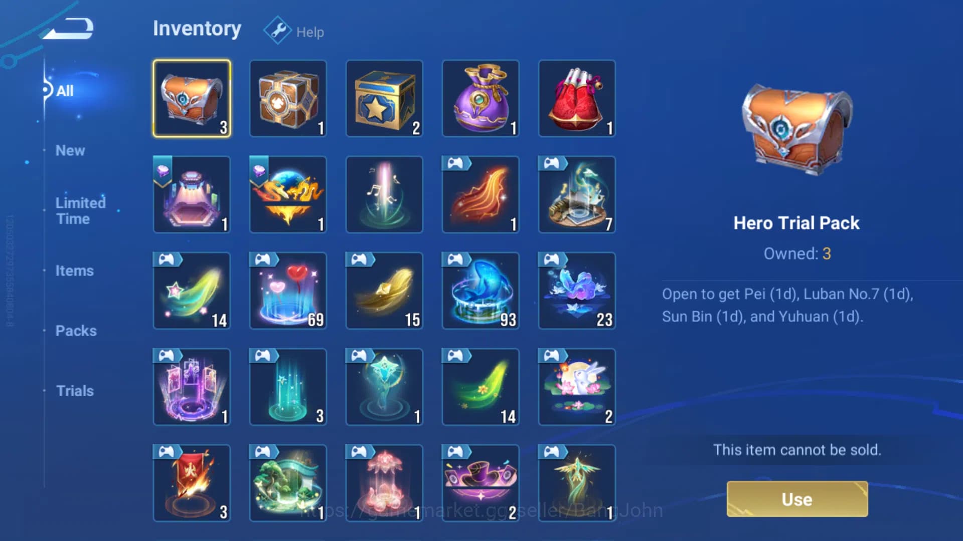 Honor of Kings Accounts GLOBAL|Hero 80|Skin 67|2 Legend|LNY2024 Da Qiao|Ch image 6
