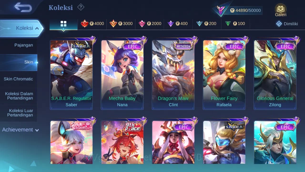 Mobile Legends: Bang Bang Accounts Hero 112 Skin 203 | Sanrio Floryn | Lightborn Gran image 4