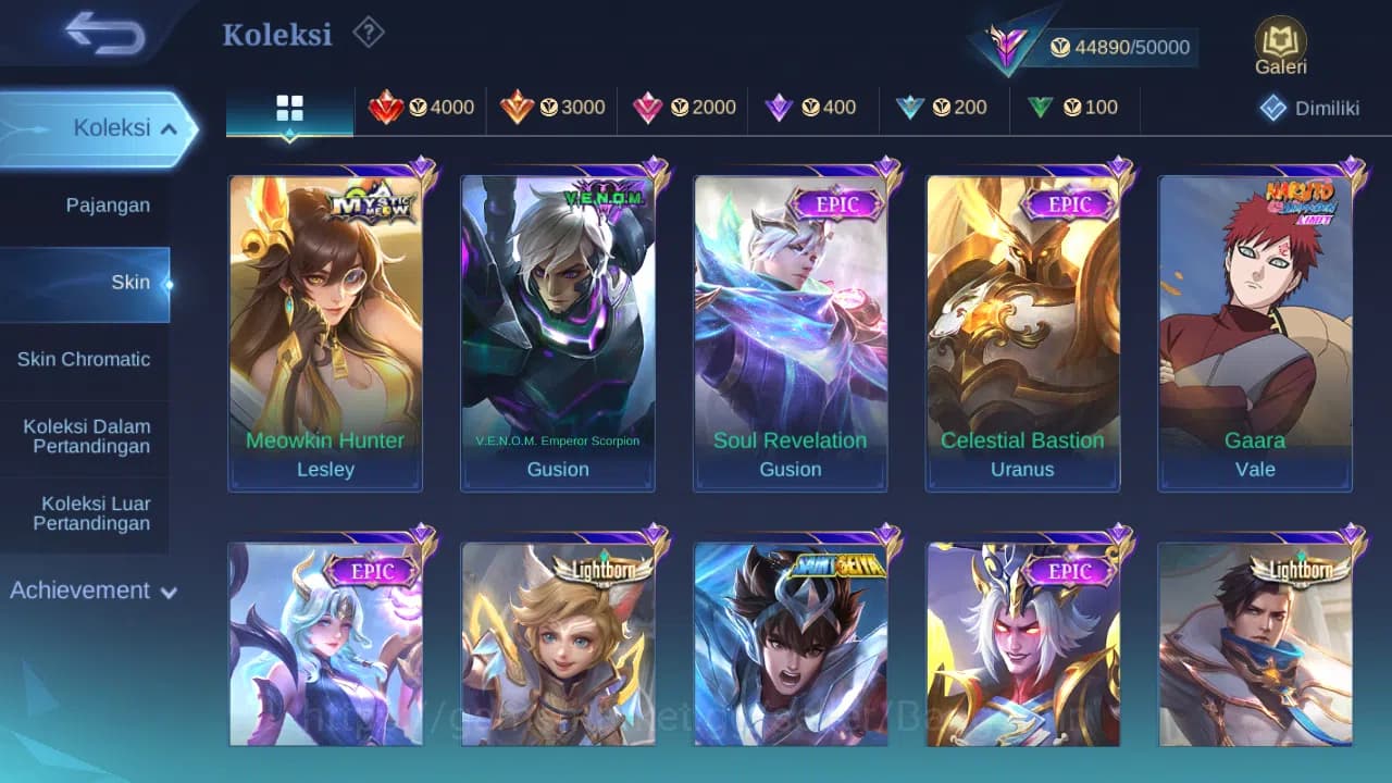 Mobile Legends: Bang Bang Accounts Hero 112 Skin 203 | Sanrio Floryn | Lightborn Gran image 7