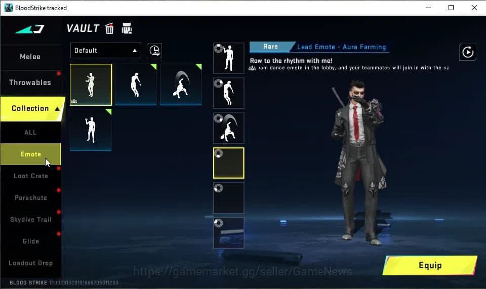Blood Strike Accounts ASIA|Melee Collab AOT Dual Blades-Ultrahard Blade| image 6