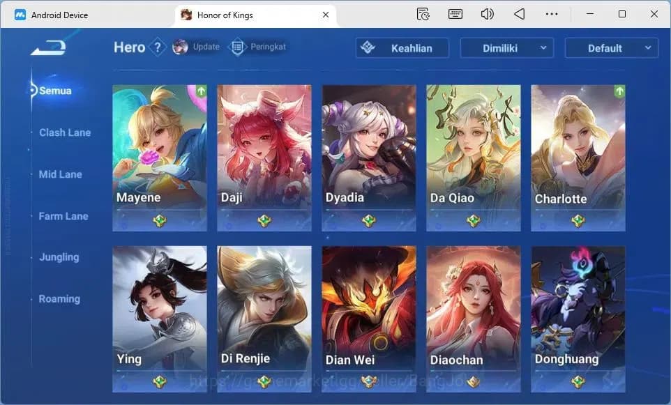 Honor of Kings Accounts Global Hero110 Skin209 |LNY2024 DaQiao+SunCe|KIC L image 12