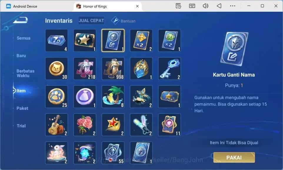 Honor of Kings Accounts Global Hero110 Skin209 |LNY2024 DaQiao+SunCe|KIC L image 15