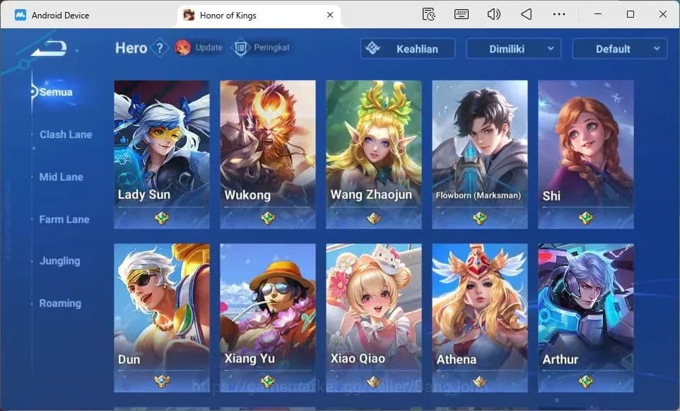 Honor of Kings Accounts Global Hero110 Skin209 |LNY2024 DaQiao+SunCe|KIC L image 6