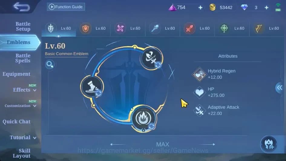 Mobile Legends: Bang Bang Accounts Hero 78|Skin 112|MAX Emblem|KOF Leona Karina, CC N image 10