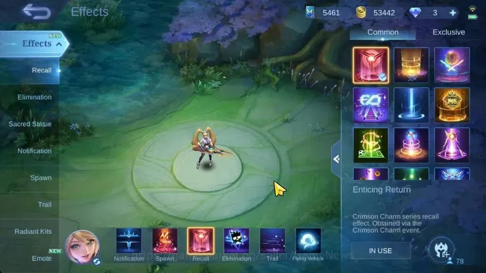 Mobile Legends: Bang Bang Accounts Hero 78|Skin 112|MAX Emblem|KOF Leona Karina, CC N image 11