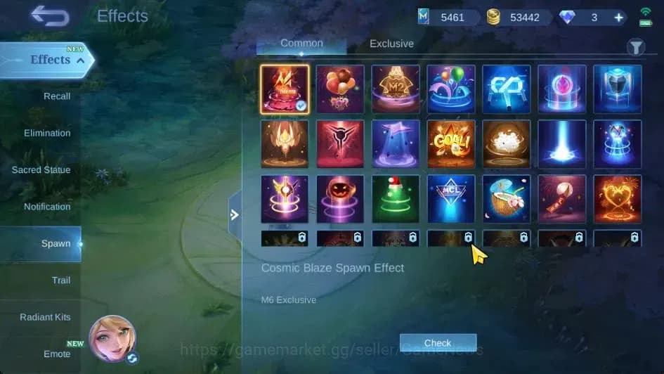 Mobile Legends: Bang Bang Accounts Hero 78|Skin 112|MAX Emblem|KOF Leona Karina, CC N image 14