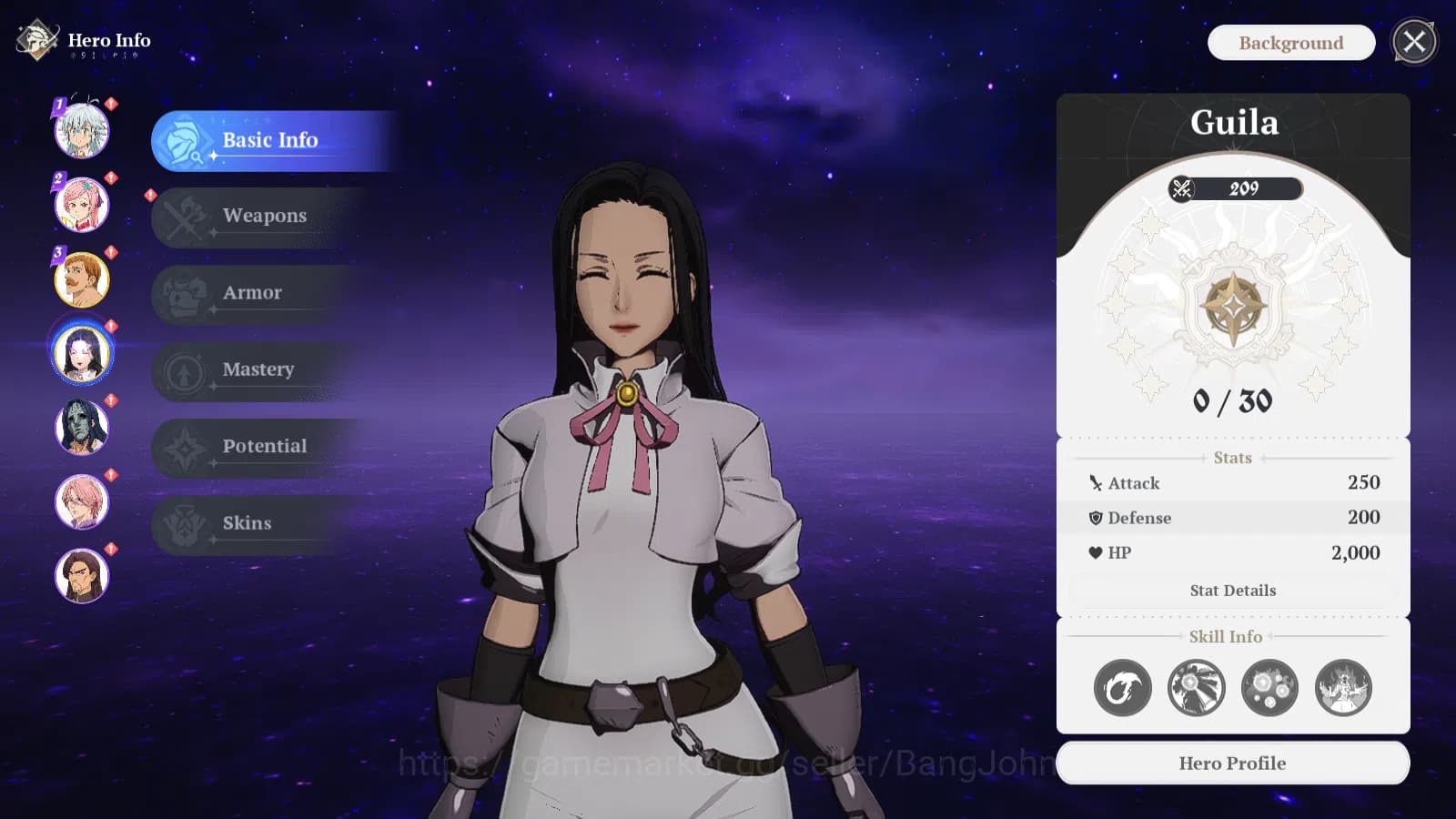 The Seven Deadly Sins: Origin Accounts EUROPE|Fresh Starter|Lvl 2|2SSR|Escanor,Guila+2 SS image 8