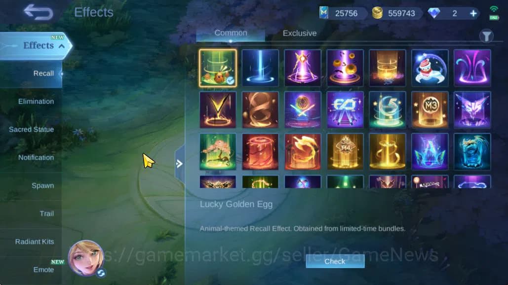 Mobile Legends: Bang Bang Accounts Hero 132|Skin 310|High Glory 65|Gusion Legend,Prim image 12