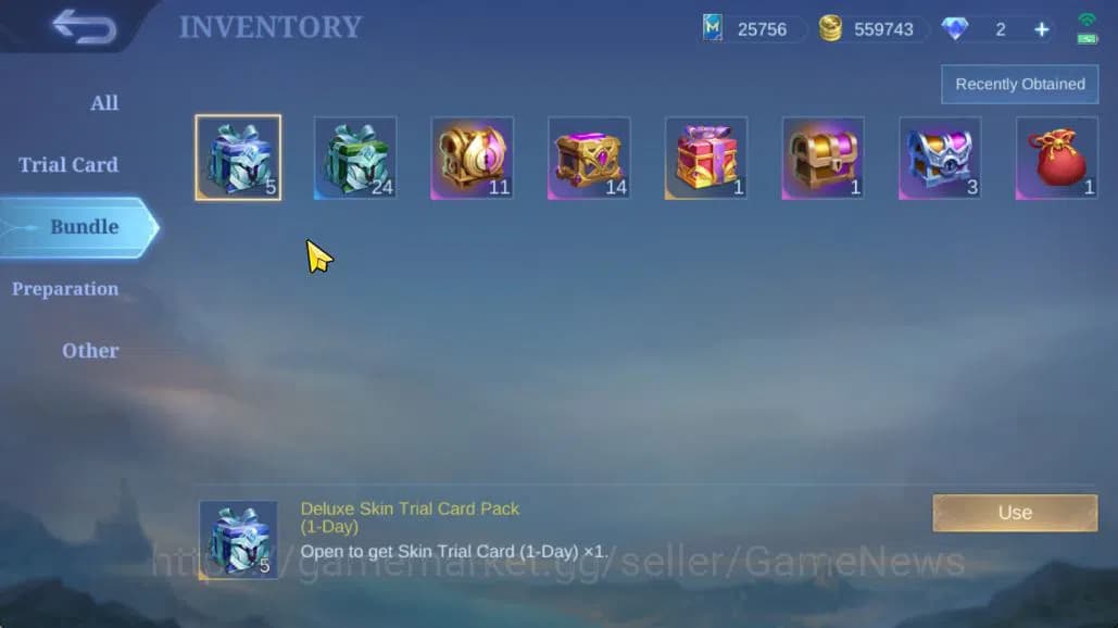 Mobile Legends: Bang Bang Accounts Hero 132|Skin 310|High Glory 65|Gusion Legend,Prim image 5