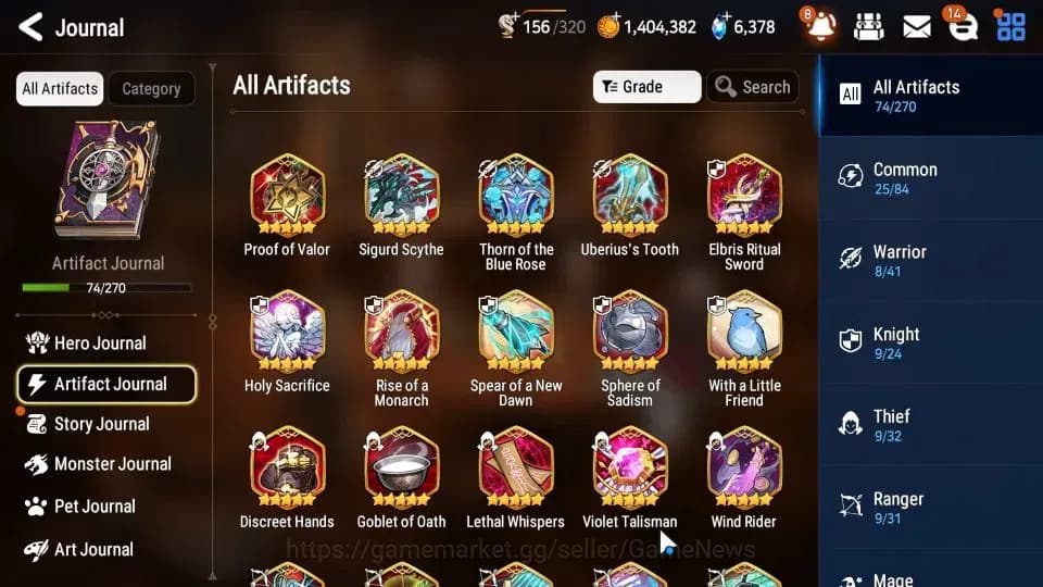 Epic Seven Accounts GLOBAL|UnVerif|15 ML(BArunka,RueleofLight)Setsuka, image 10