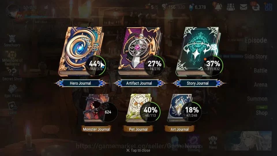 Epic Seven Accounts GLOBAL|UnVerif|15 ML(BArunka,RueleofLight)Setsuka, image 3