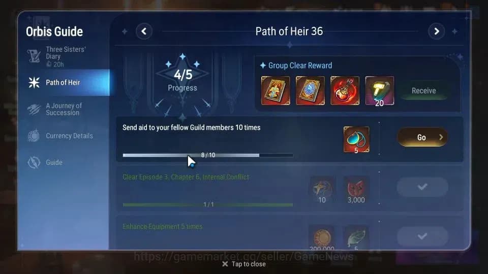 Epic Seven Accounts GLOBAL|UnVerif|15 ML(BArunka,RueleofLight)Setsuka, image 4