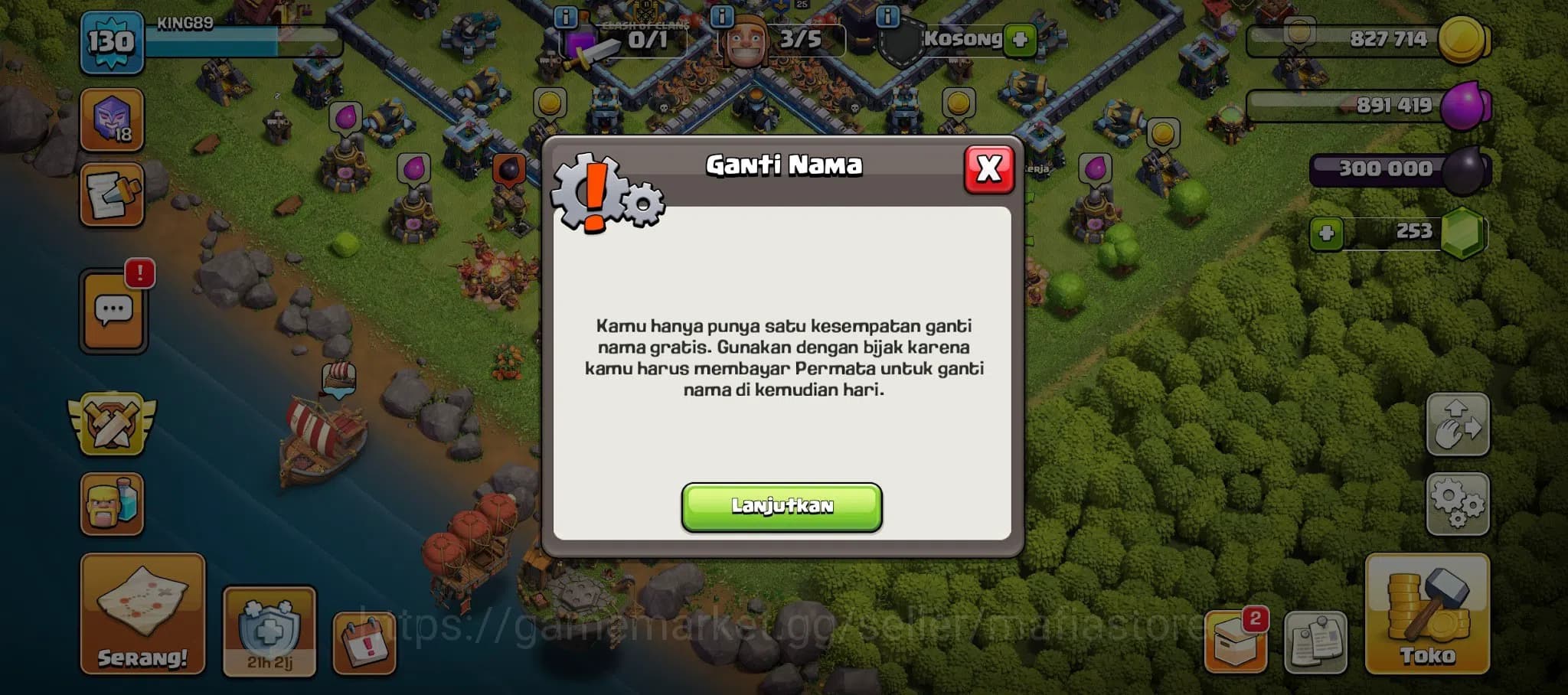 Clash of Clans Accounts TH13 MAX AQ Lvl 75, GW Lvl 50, RC Lvl 25 Heroes, E image 17