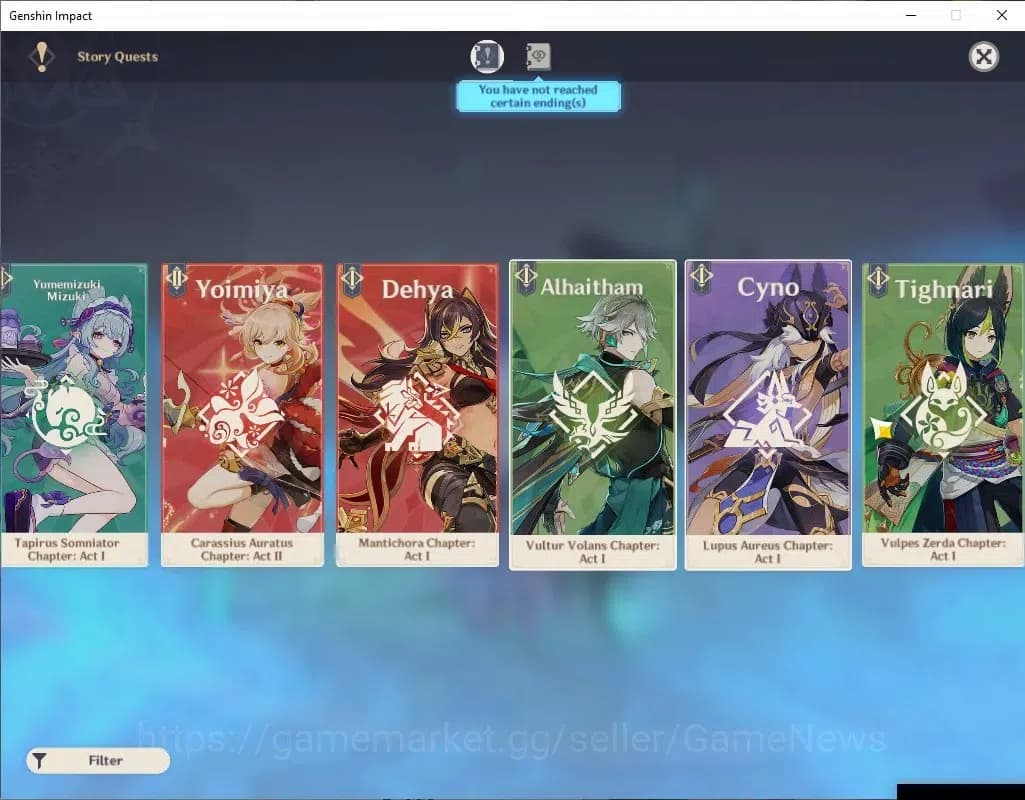 Genshin Impact Accounts Asia|AR56|30(*5Char)+17(*5Weapon)|FlinsC1,Eula,Yel image 14