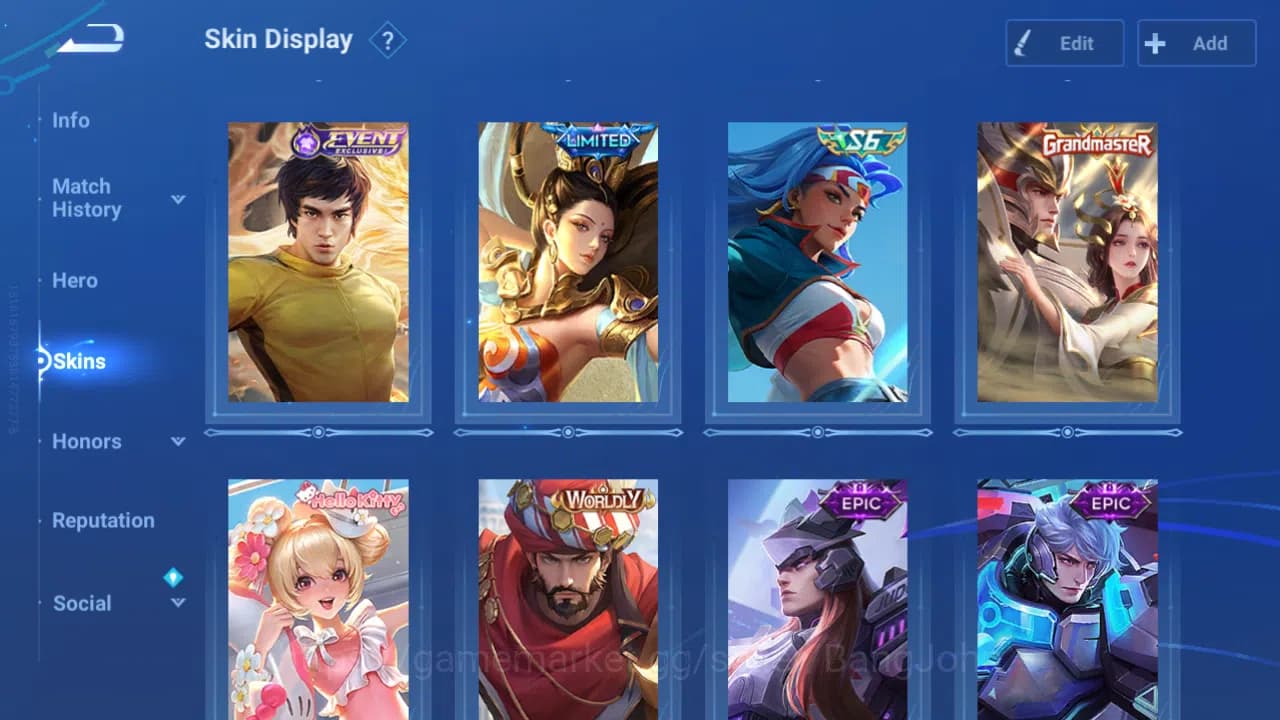Honor of Kings Accounts Hero 112|Skin 151|4 Blessed |Full LNY2026|Full LOM image 8