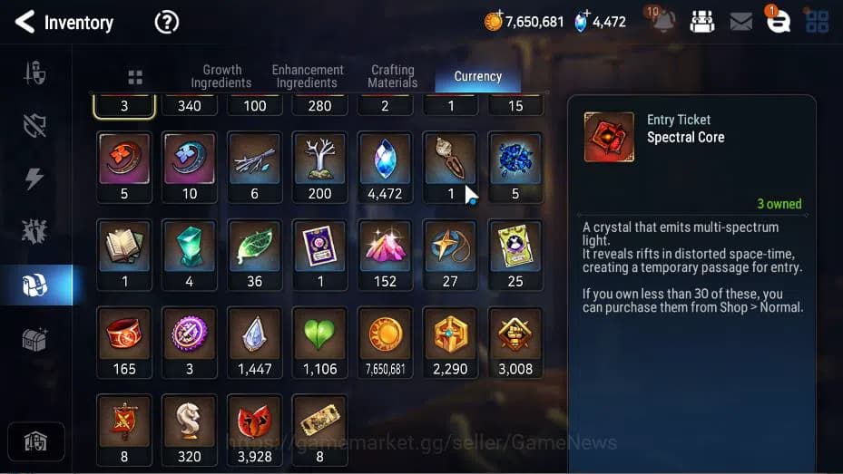 Epic Seven Accounts Global Unverif|New Era|16 ML(LOT Scales,NM Luna, R image 2