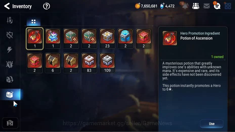 Epic Seven Accounts Global Unverif|New Era|16 ML(LOT Scales,NM Luna, R image 3