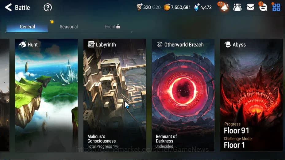 Epic Seven Accounts Global Unverif|New Era|16 ML(LOT Scales,NM Luna, R image 8