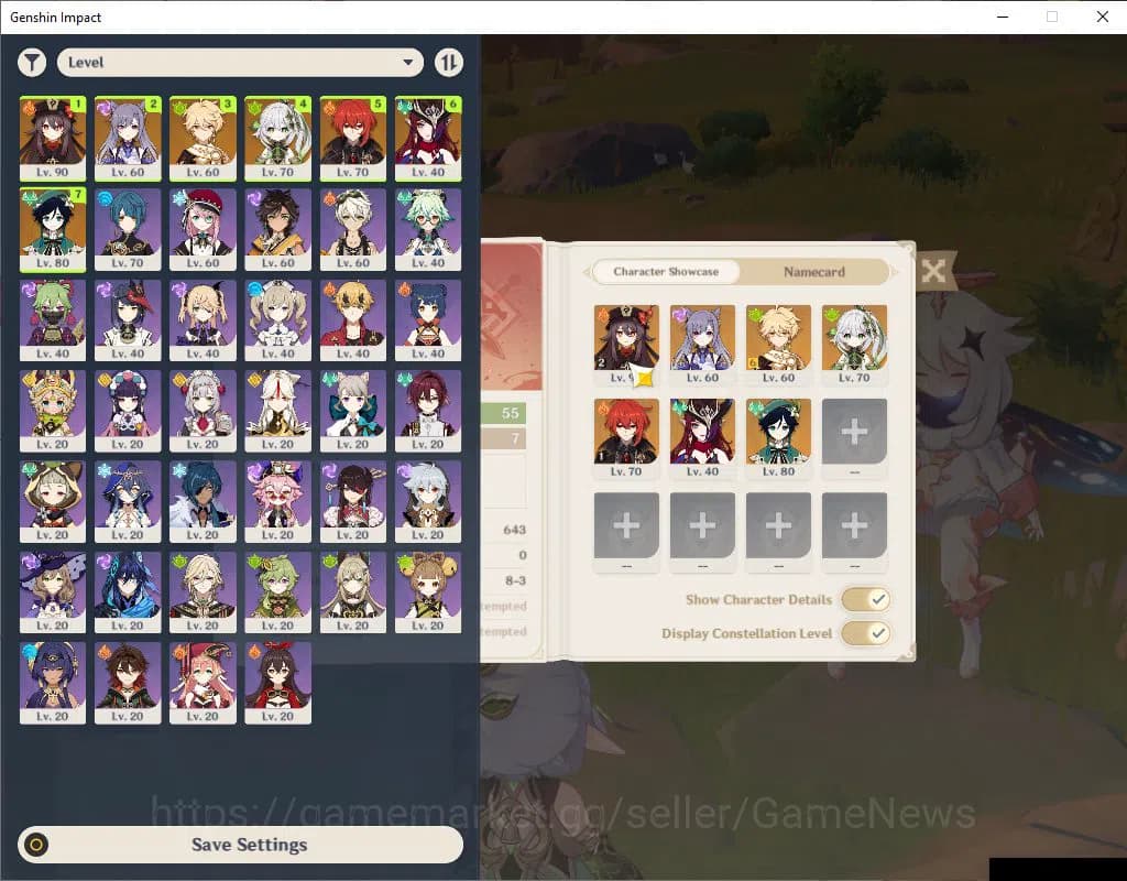 Genshin Impact Accounts ASIA|AR 55|4 Limited+4(*5Weapon)|(HuTaoC2,Nahida)+ image 1