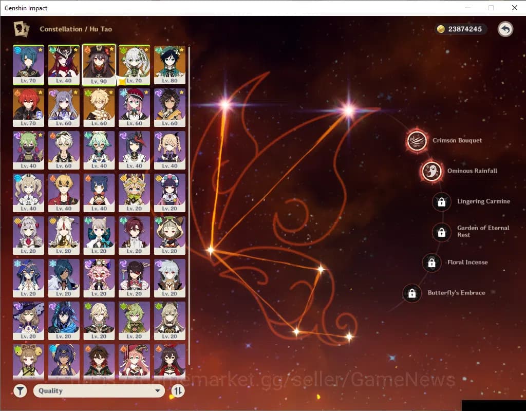 Genshin Impact Accounts ASIA|AR 55|4 Limited+4(*5Weapon)|(HuTaoC2,Nahida)+ image 13