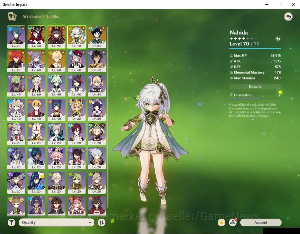 Genshin Impact Accounts ASIA|AR 55|4 Limited+4(*5Weapon)|(HuTaoC2,Nahida)+ image 14