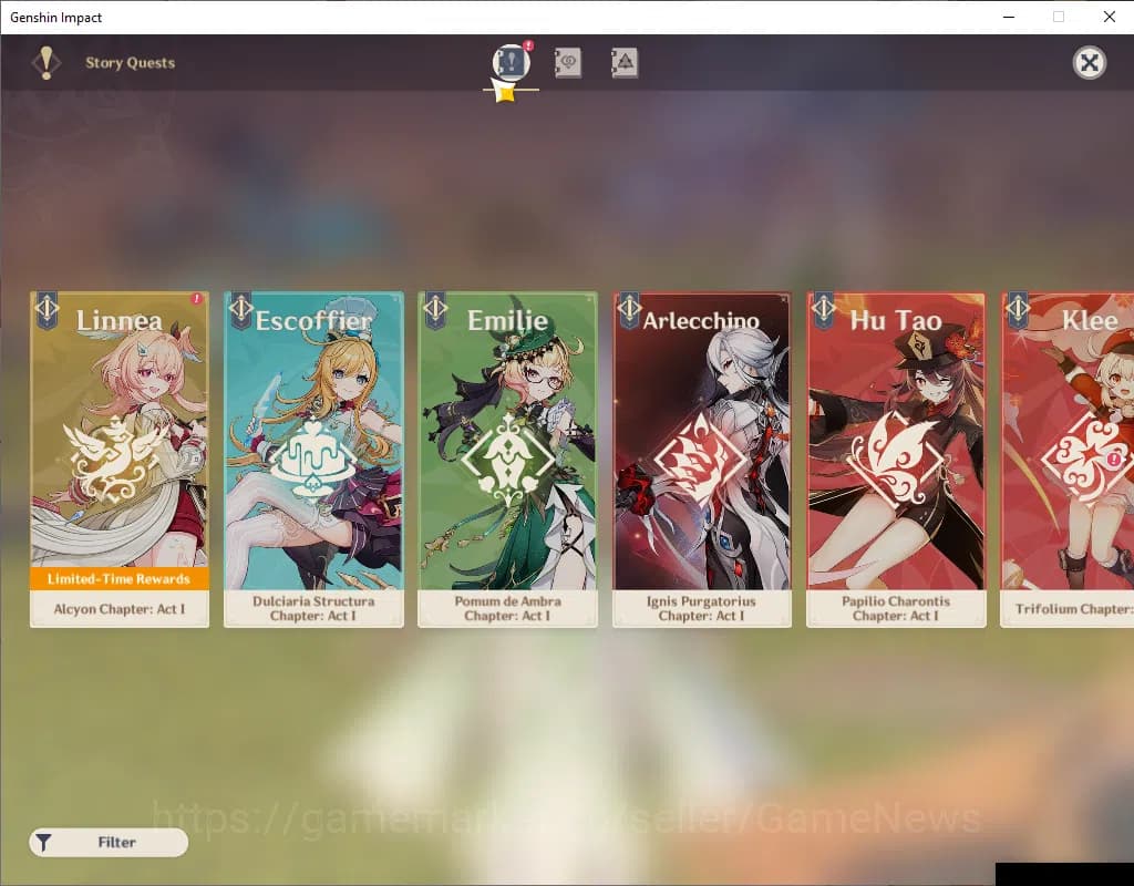 Genshin Impact Accounts ASIA|AR 55|4 Limited+4(*5Weapon)|(HuTaoC2,Nahida)+ image 5