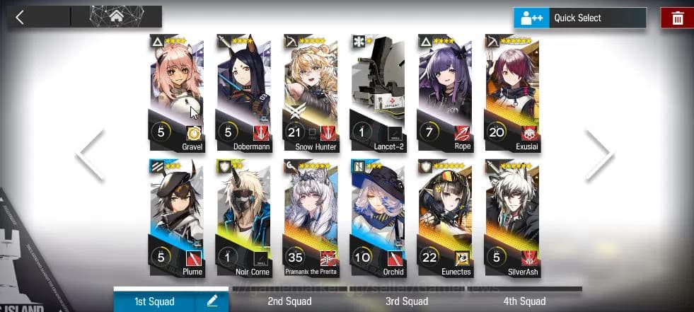 Arknights Accounts Lv 5 | 52 OP+2 Skin | 5 Char *6 |Parmanix The Prer image 6