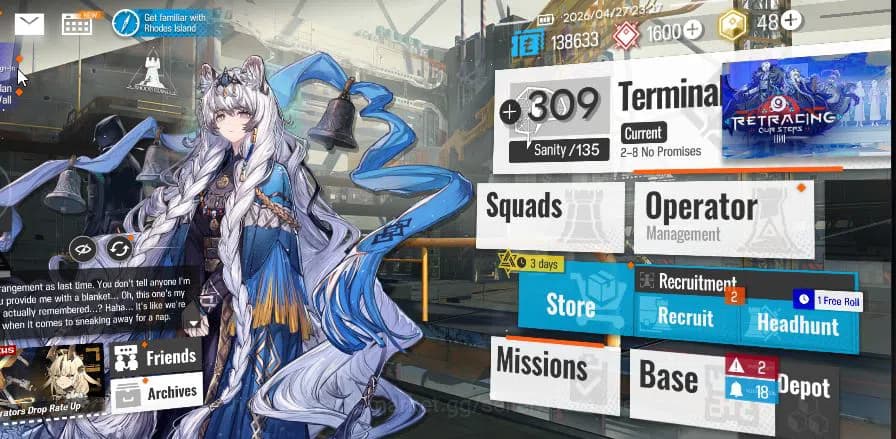 Arknights Accounts Lv 5 | 52 OP+2 Skin | 5 Char *6 |Parmanix The Prer image 7