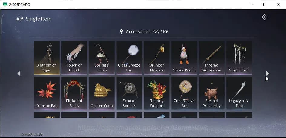 Where Winds Meet Accounts GLOBAL|Lv 90|GS 24K|1 Harmonic Core|Maple Reach,On image 14