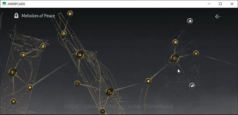 Where Winds Meet Accounts GLOBAL|Lv 90|GS 24K|1 Harmonic Core|Maple Reach,On image 2