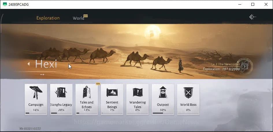 Where Winds Meet Accounts GLOBAL|Lv 90|GS 24K|1 Harmonic Core|Maple Reach,On image 6