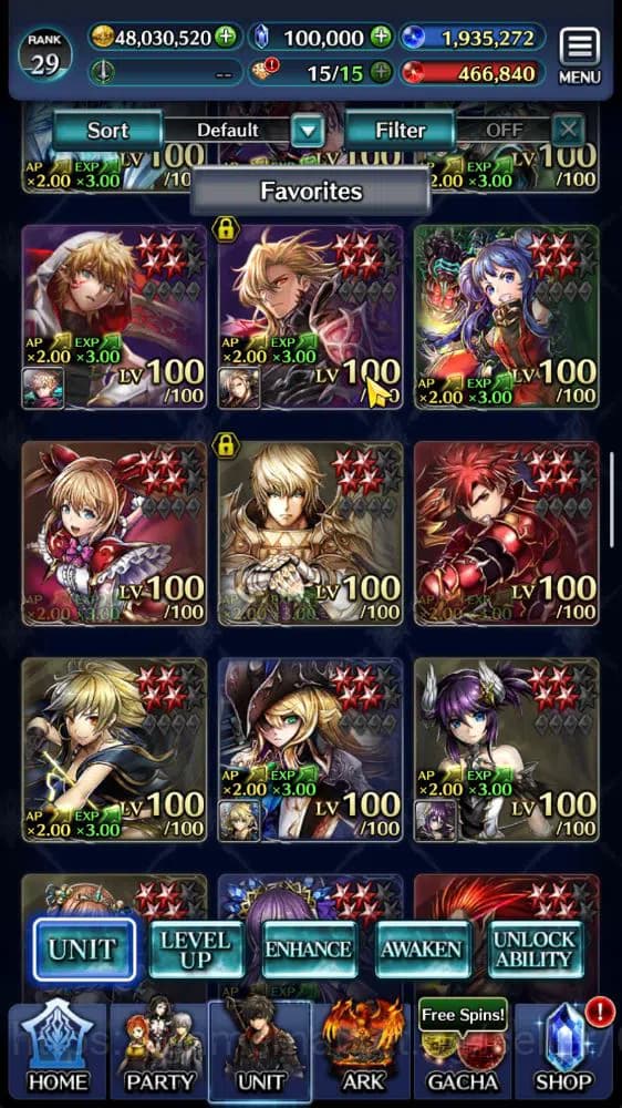 Last Cloudia Accounts GLOBAL|100K Cryst|TopTierUnits [A Roland,Lougseus image 1