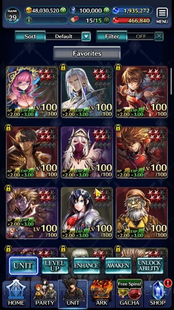 Last Cloudia Accounts GLOBAL|100K Cryst|TopTierUnits [A Roland,Lougseus image 15