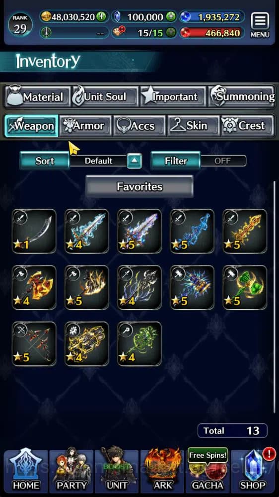 Last Cloudia Accounts GLOBAL|100K Cryst|TopTierUnits [A Roland,Lougseus image 17