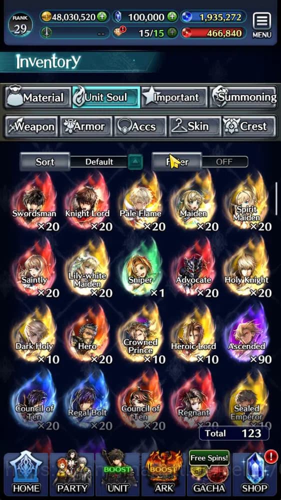 Last Cloudia Accounts GLOBAL|100K Cryst|TopTierUnits [A Roland,Lougseus image 2