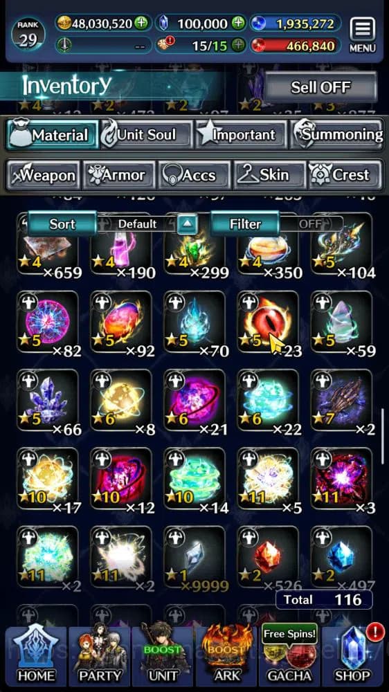 Last Cloudia Accounts GLOBAL|100K Cryst|TopTierUnits [A Roland,Lougseus image 4