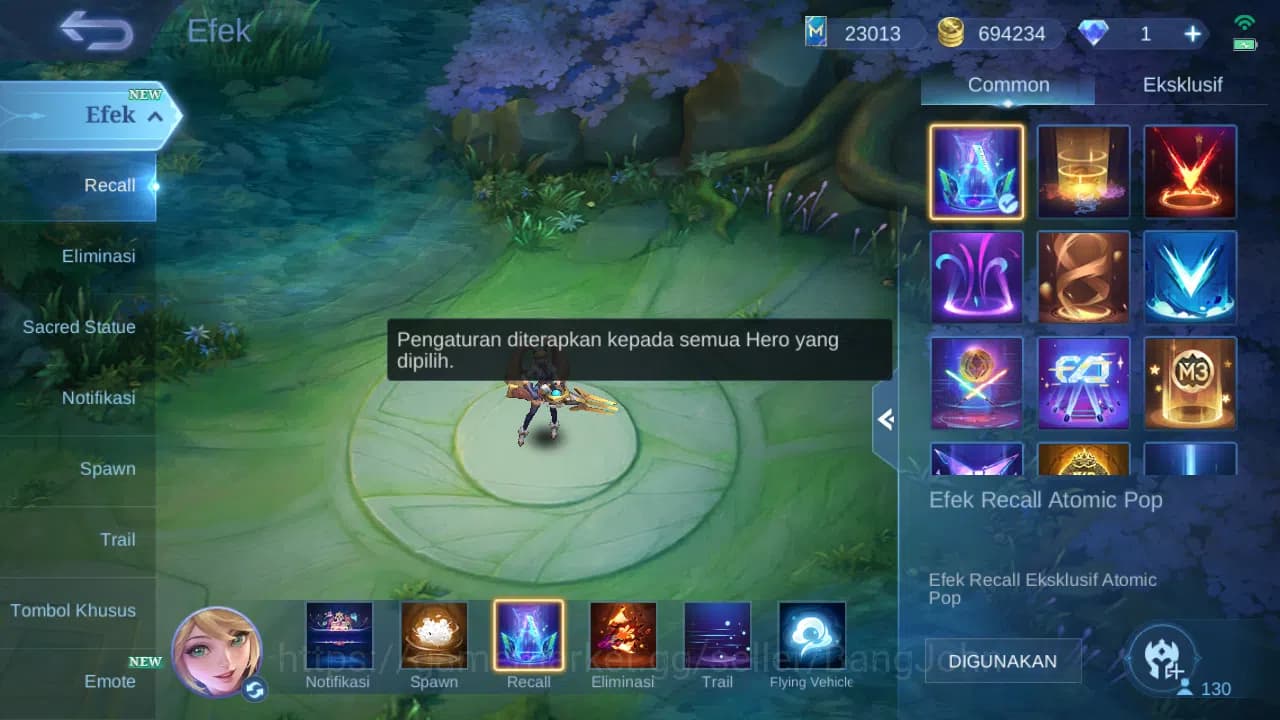 Mobile Legends: Bang Bang Accounts GLOBAL Hero 130 Skin 174 | KOF Karina | CC Nata | image 5