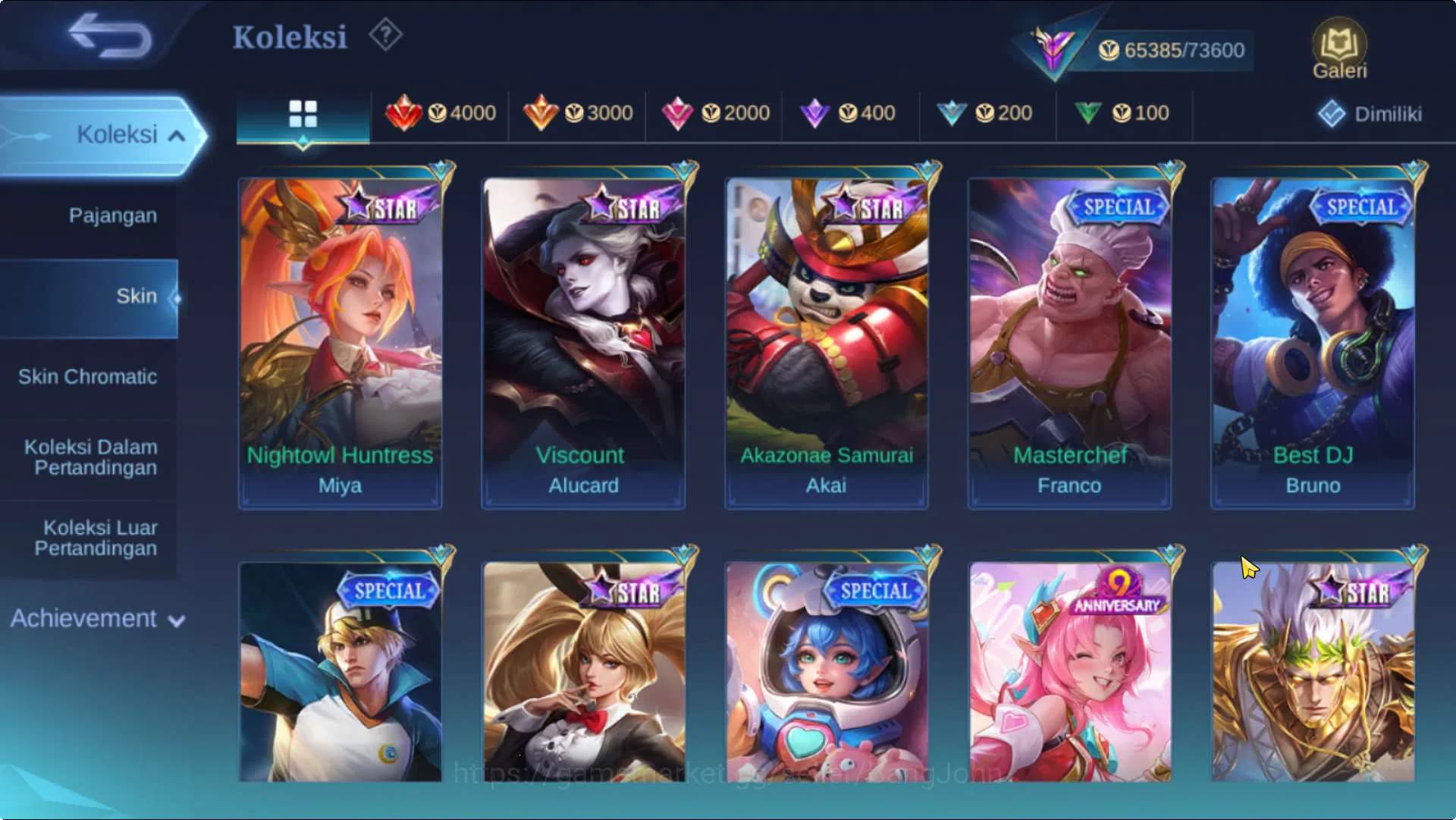 Mobile Legends: Bang Bang Accounts Hero 102 Skin 240 | SaintSaiya Gold Chou, Luckybox image 16