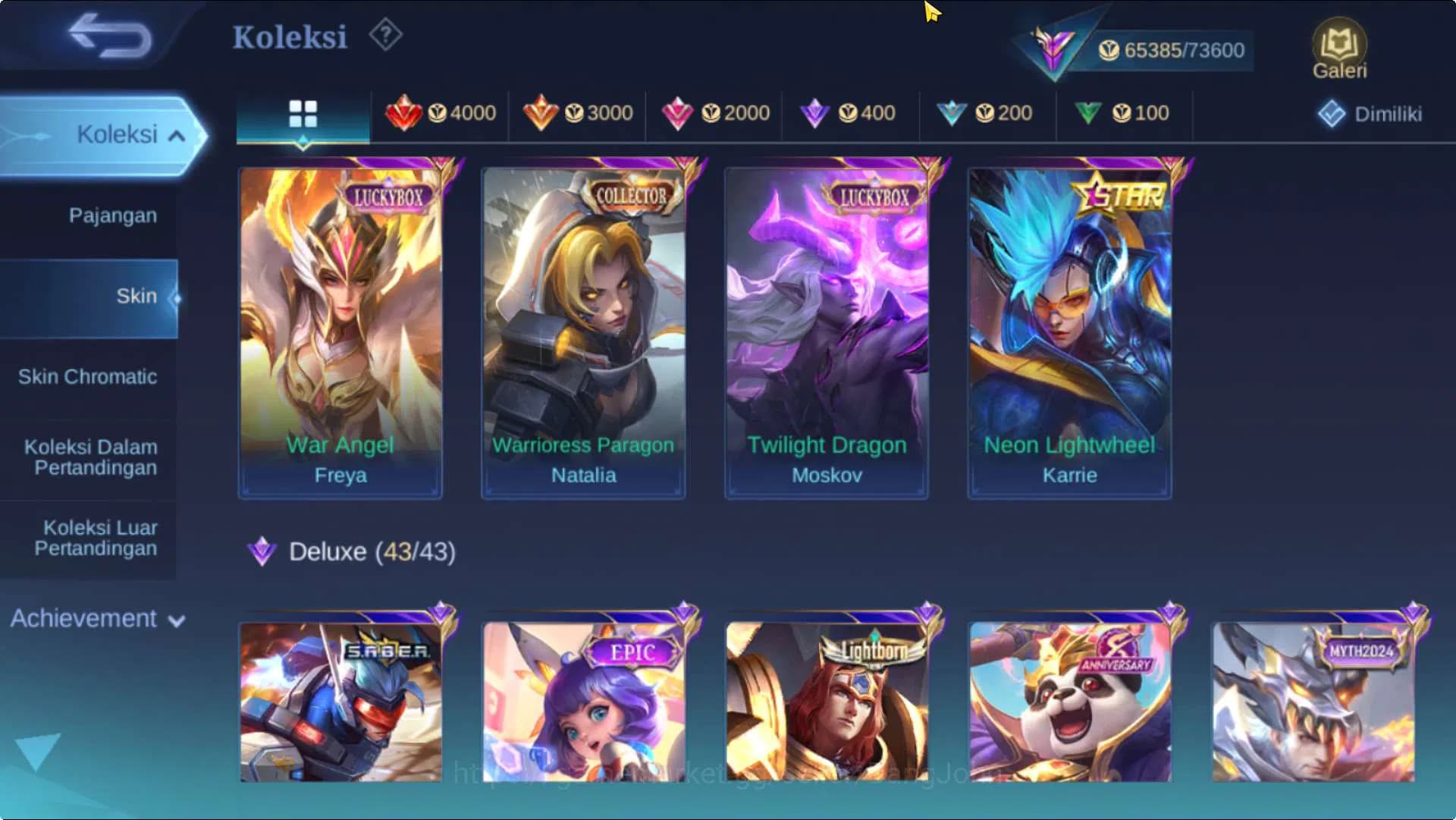 Mobile Legends: Bang Bang Accounts Hero 102 Skin 240 | SaintSaiya Gold Chou, Luckybox image 8