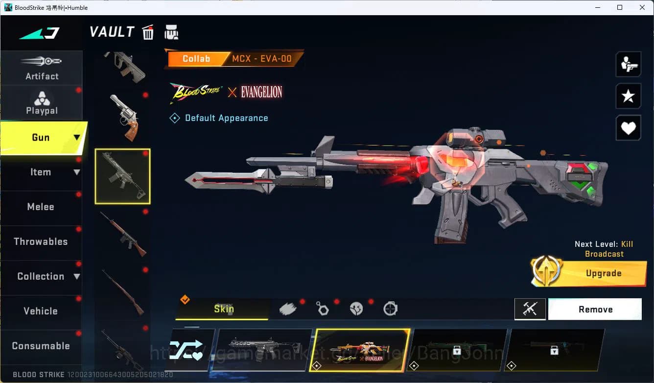 Blood Strike Accounts ASIA|ETERNAL=ZERO,MP5(LVL3)|COLAB=MCX,SCAR|LIMITED image 11