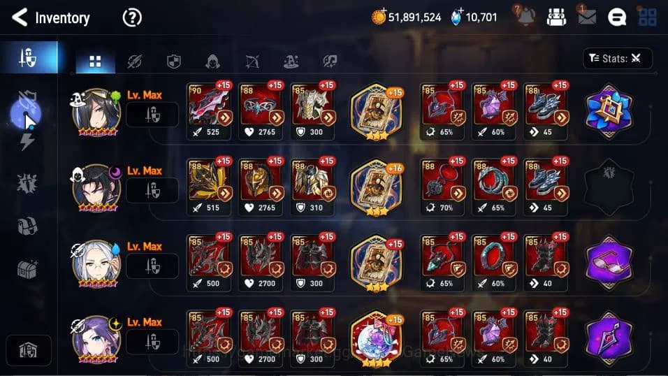 Epic Seven Accounts GLOBAL Unverif|New Era|12 ML(Salome,LOT Scales,ATy image 10